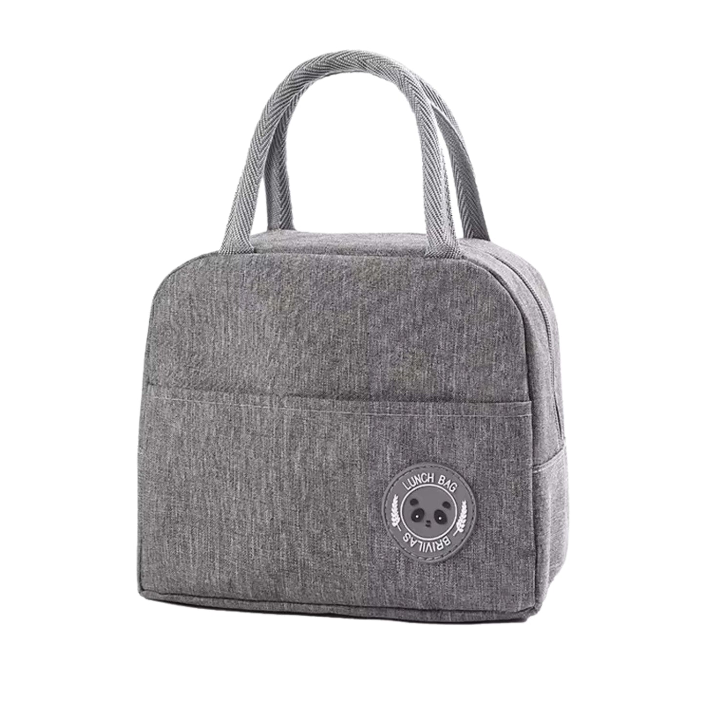 BRIVILAS Lunch Bag Grey BRIVILAS - Insulated Children's Lunch Bento Bag