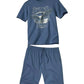 ATLAS FOR MEN - Eagle Print Short Pajama Set