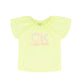 CALVIN KLEIN Baby Girl 1 Year / Yellow CALVIN KLEIN - T-shirt Printed Logo Front