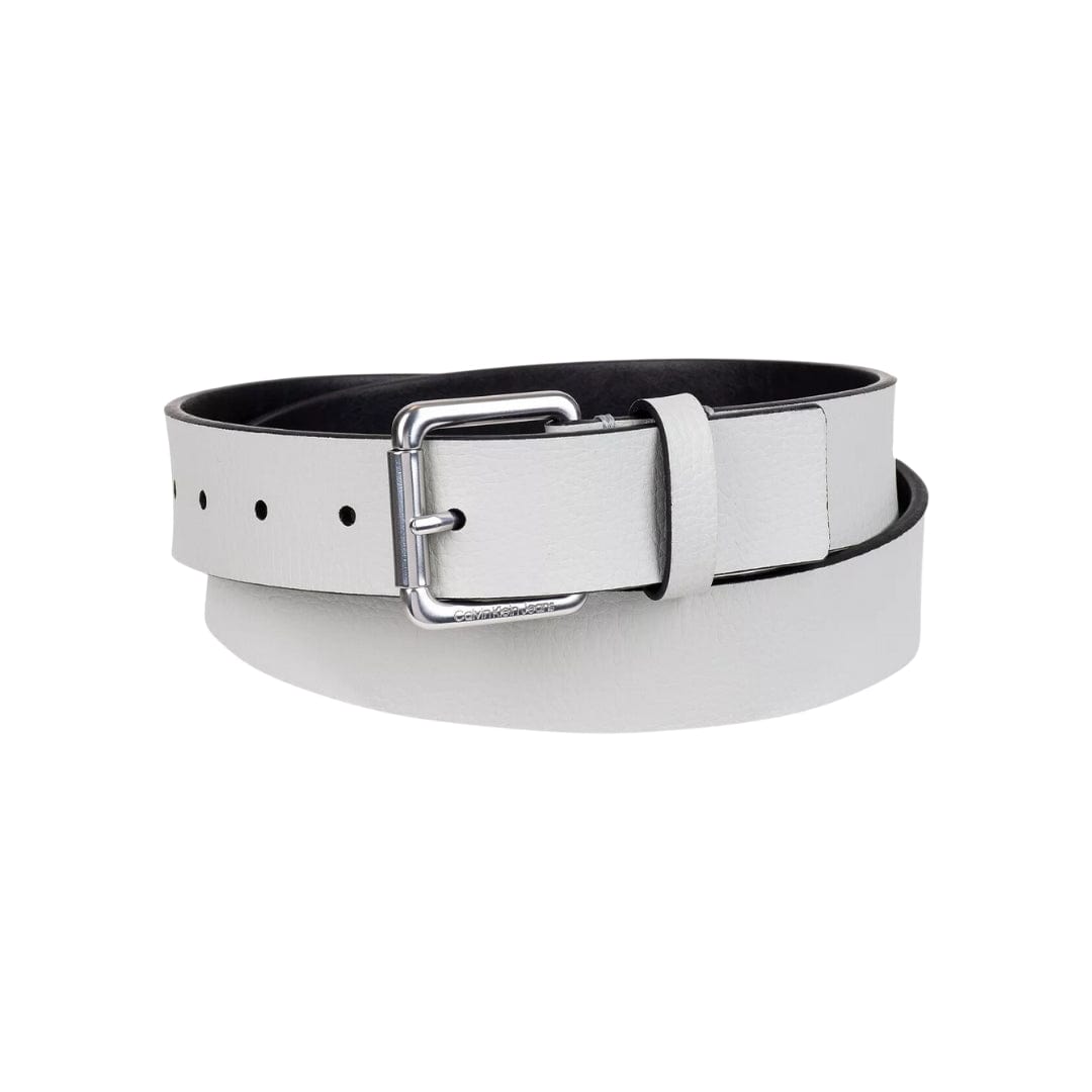 CALVIN KLEIN Belts L / Grey CALVIN KLEIN - CK Jeans Men's Roller Bar Buckle Belt