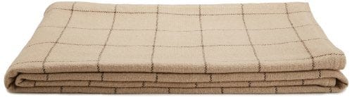 CALVIN KLEIN Blankets King / Beige CALVIN KLEIN - Home Golden Vines Classic Plaid Blanket