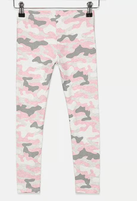 CALVIN KLEIN Girls Bottoms M / Multi-Color CALVIN KLEIN - Printed Leggings Design