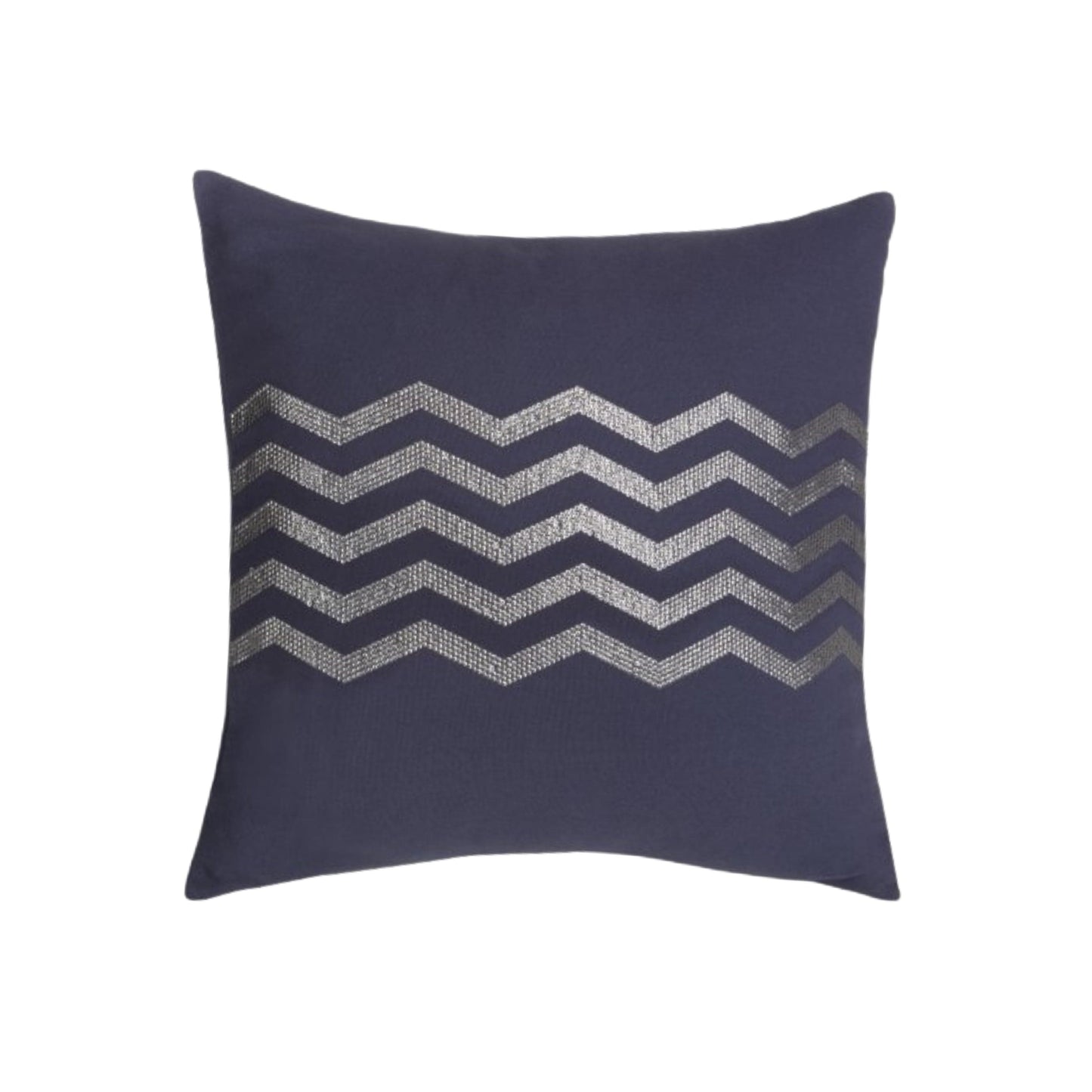 CALVIN KLEIN Pillowcases Navy CALVIN KLEIN - Bruges Sequin Herringbone Pillow Case