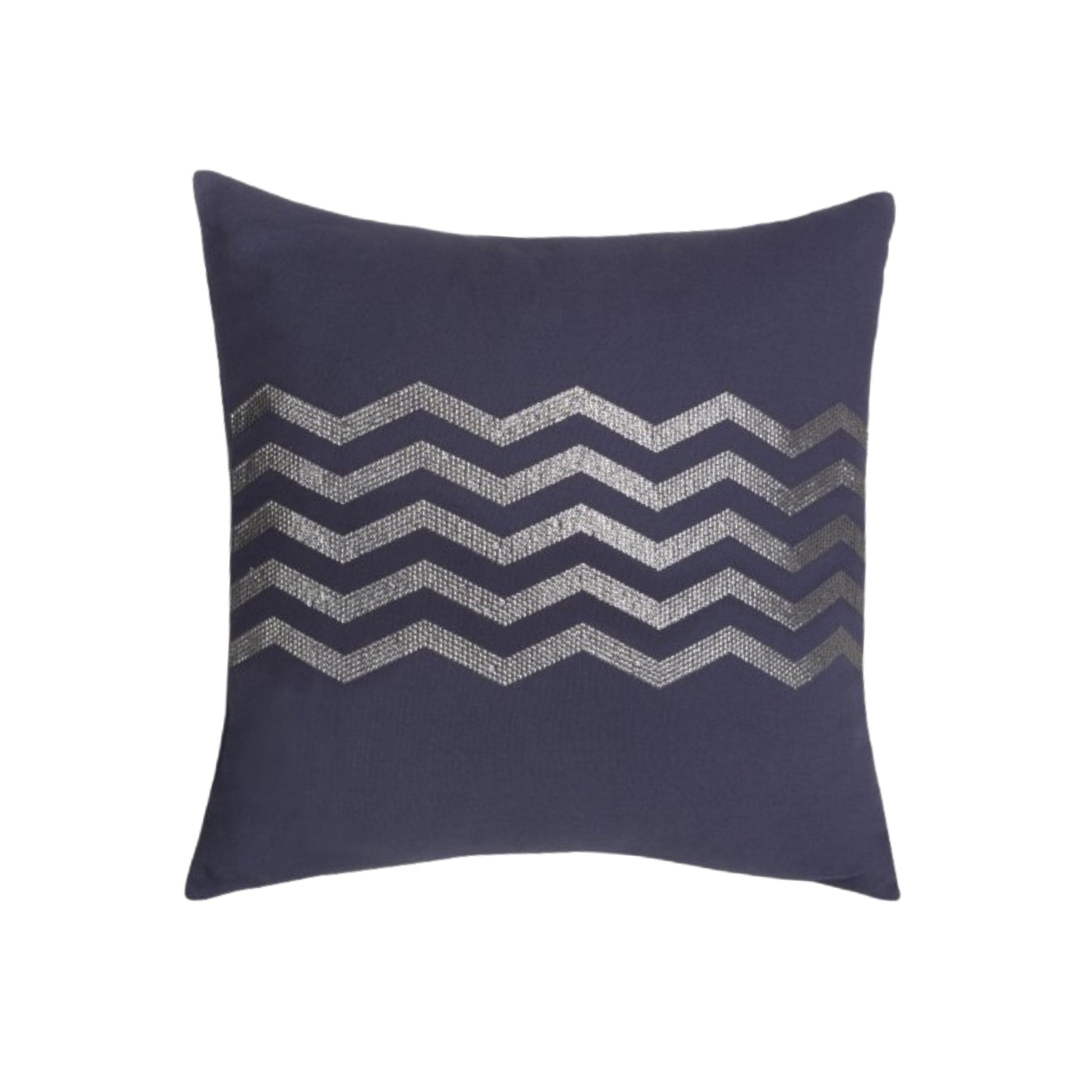 CALVIN KLEIN Pillowcases Navy CALVIN KLEIN - Bruges Sequin Herringbone Pillow Case