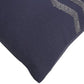 CALVIN KLEIN Pillowcases Navy CALVIN KLEIN - Bruges Sequin Herringbone Pillow Case