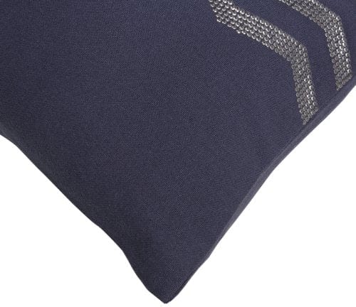 CALVIN KLEIN Pillowcases Navy CALVIN KLEIN - Bruges Sequin Herringbone Pillow Case