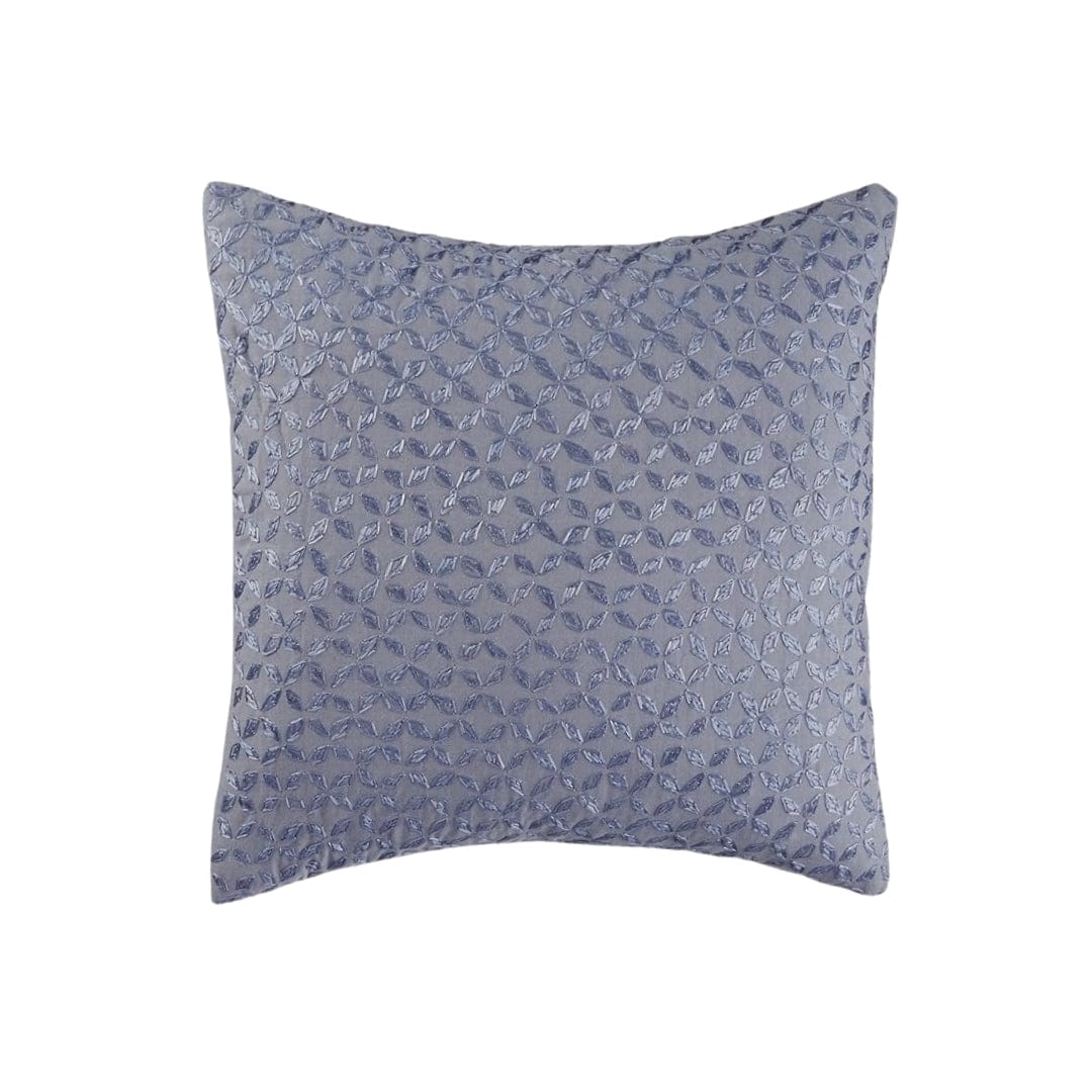 CALVIN KLEIN Pillowcases Blue CALVIN KLEIN - Petal Embroidered Pillow Case