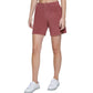 CALVIN KLEIN Womens Bottoms S / Purple CALVIN KLEIN - High Rise Pull-on Shorts