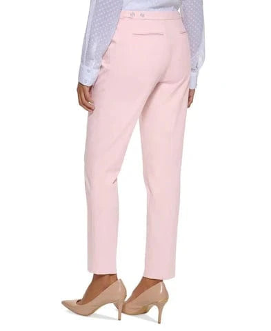 CALVIN KLEIN Womens Bottoms Petite S / Pink / 26 CALVIN KLEIN - Lux Highline Pants