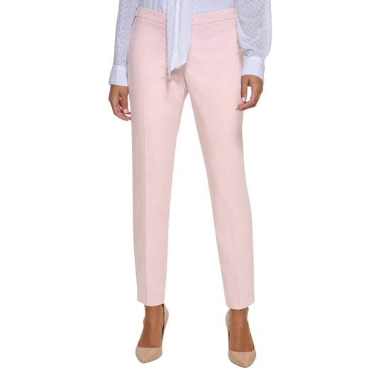 CALVIN KLEIN Womens Bottoms Petite S / Pink / 26 CALVIN KLEIN - Lux Highline Pants