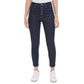 CALVIN KLEIN Womens Bottoms XS / Navy / 25 CALVIN KLEIN - Solid cotton button closure denim