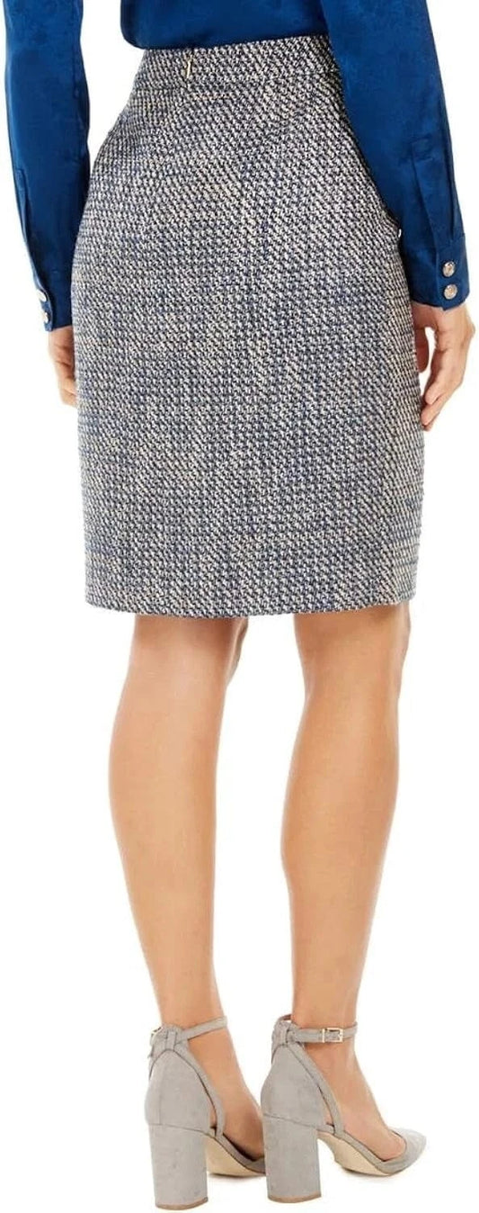 CALVIN KLEIN Womens Bottoms CALVIN KLEIN - Tweed Pencil Skirt
