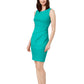 CALVIN KLEIN Womens Dress Petite S / Green CALVIN KLEIN - Melodie Dress