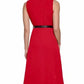 CALVIN KLEIN Womens Dress XXL / Red CALVIN KLEIN -  Plus Size Sleeveless Dress