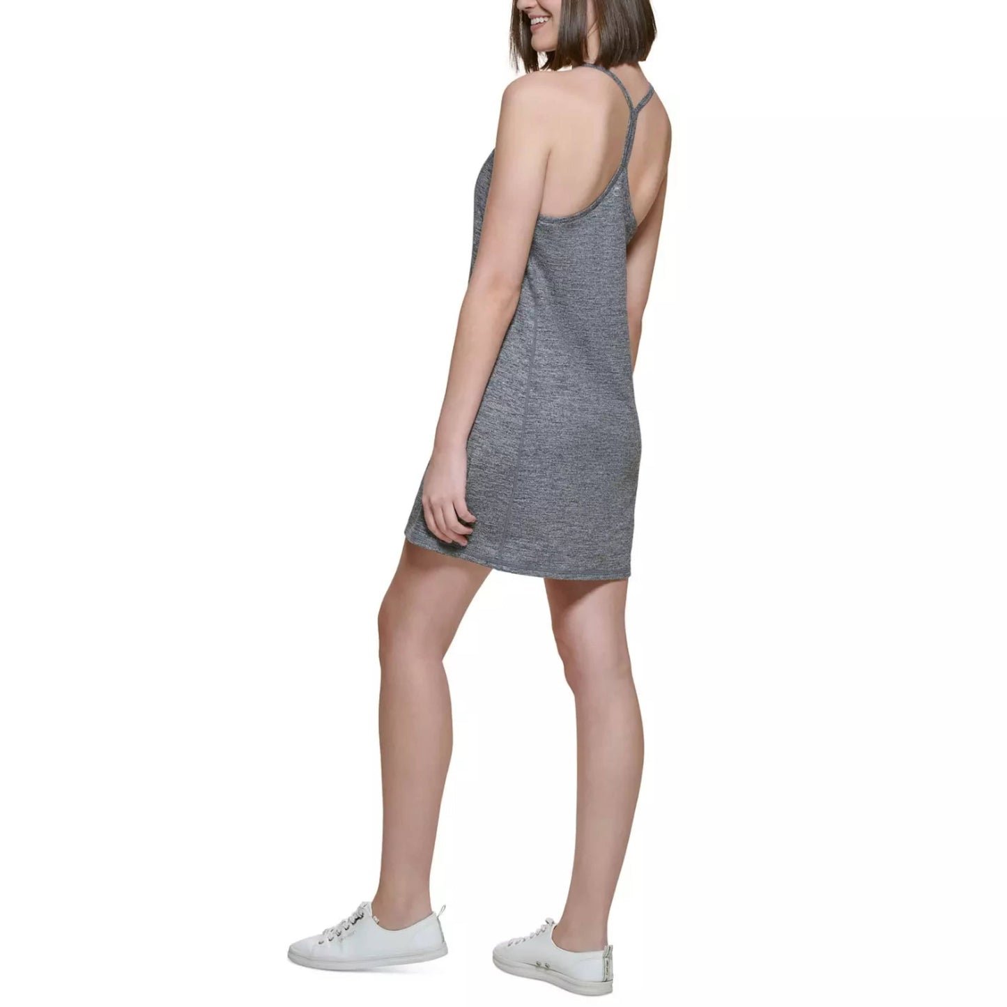 CALVIN KLEIN Womens sports CALVIN KLEIN - Halter Peached Space Dye Sport Dress