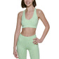 CALVIN KLEIN Womens sports XL / Green CALVIN KLEIN -  Ribbed Sports Bra