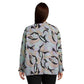 CALVIN KLEIN Womens Tops XXXL / Multi-Color CALVIN KLEIN - Pull Over Blouse Printed