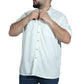 CAMPIA Mens Tops XL / White CAMPIA - One Side Pocket Shirt