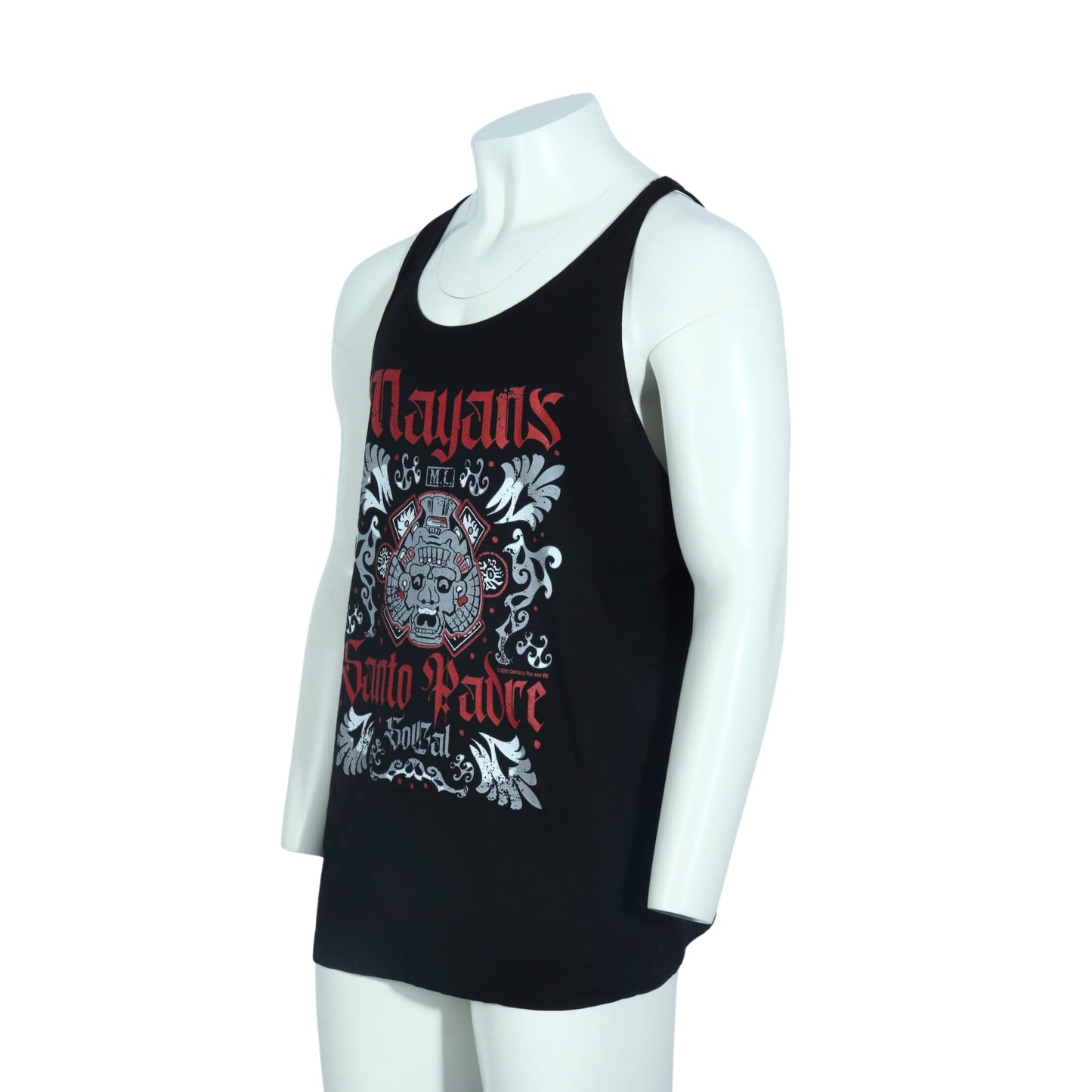 CANVAS Mens Tops XXL / Black CANVAS - Printed Front Tank Top