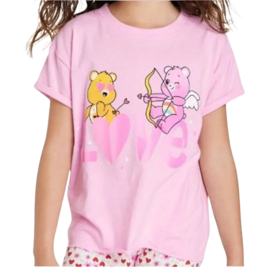 CARE BEARS LOVE Girls Tops XL / Pink CARE BEARS LOVE -  Graphic T-Shirt