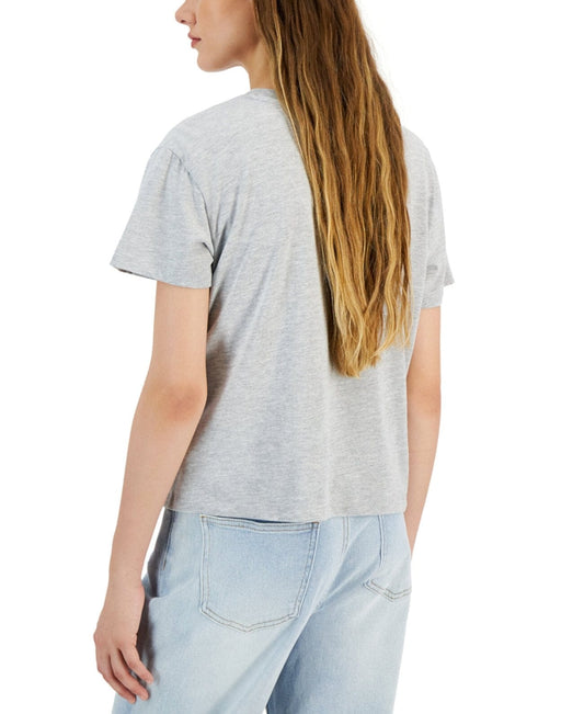 CARE BEARS Womens Tops S / Grey CARE BEARS - Graphic-Print T-Shirt