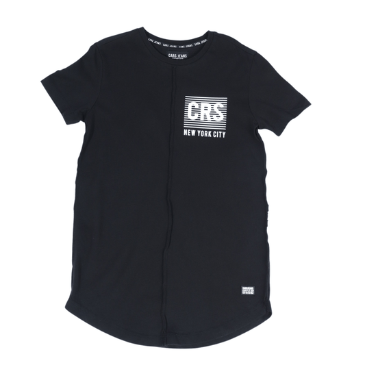 CARS JEANS Boys Tops M / Black CARS JEANS - Sold Printed Letters Design T-Shirts