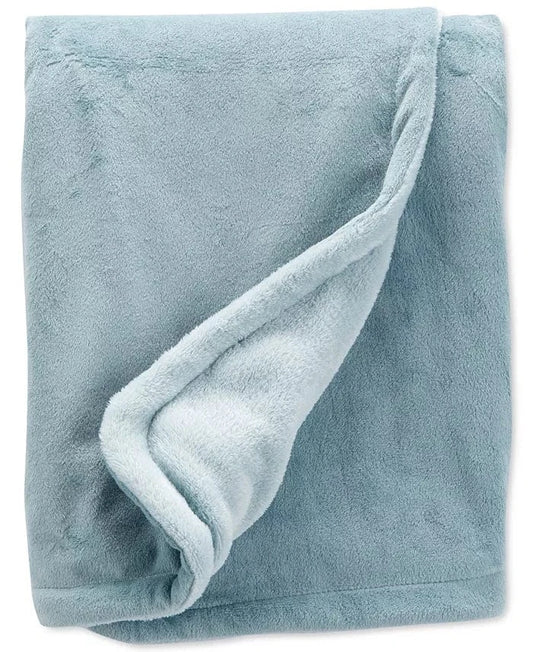 CARTER'S Baby Blankets Blue CARTER'S - BABY -  Dinosaur Fuzzy Plush Blanket
