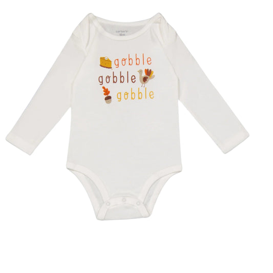 CARTER'S Baby Boy 24 Month / White CARTER'S - BABY - Printed Bodysuits