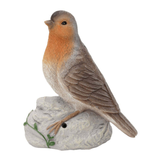 CASALUX Garden Accessories Multi-Color CASALUX - LED Robin chirping bird