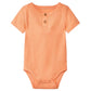 CAT & JACK Baby Boy 0-3 Month / Coral CAT & JACK - BABY - Ribbed Henley Short Sleeve Bodysuit