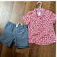 CAT & JACK Baby Boy CAT & JACK - Baby -Short Sleeve Button-Down Shirt and Shorts Set