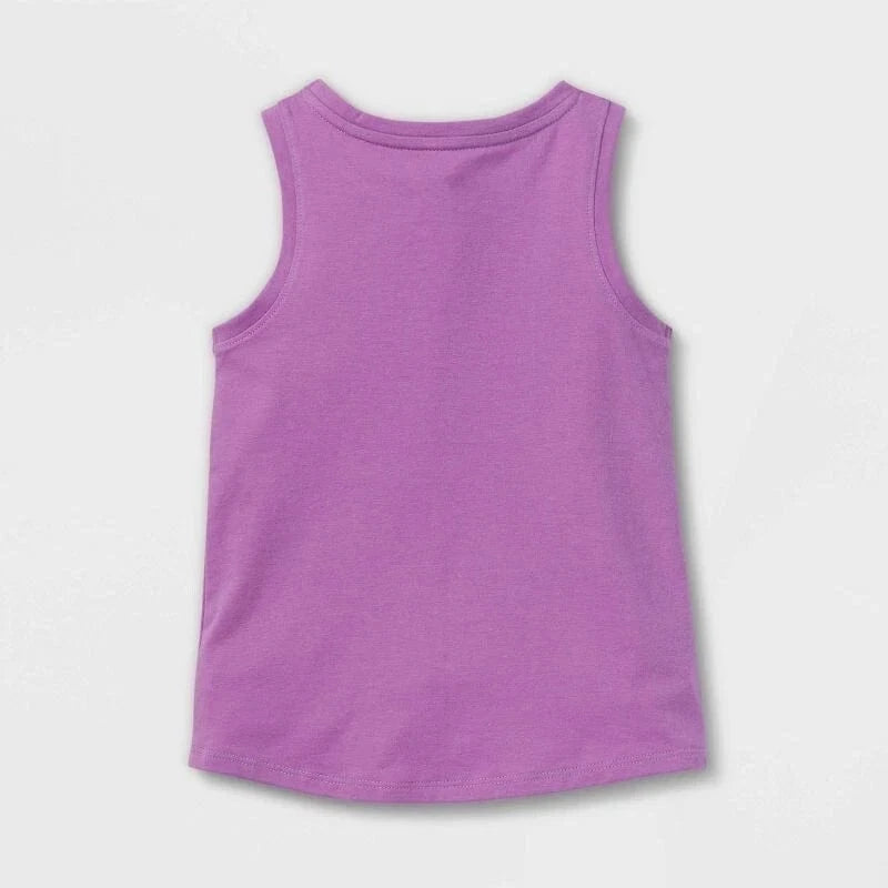 CAT & JACK Baby Girl CAT & JACK - BABY - Palm Scenic Knit Graphic Tank Top