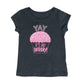 CAT & JACK Baby Girl 12 Month / Grey CAT & JACK - BABY - Printed T-Shirt