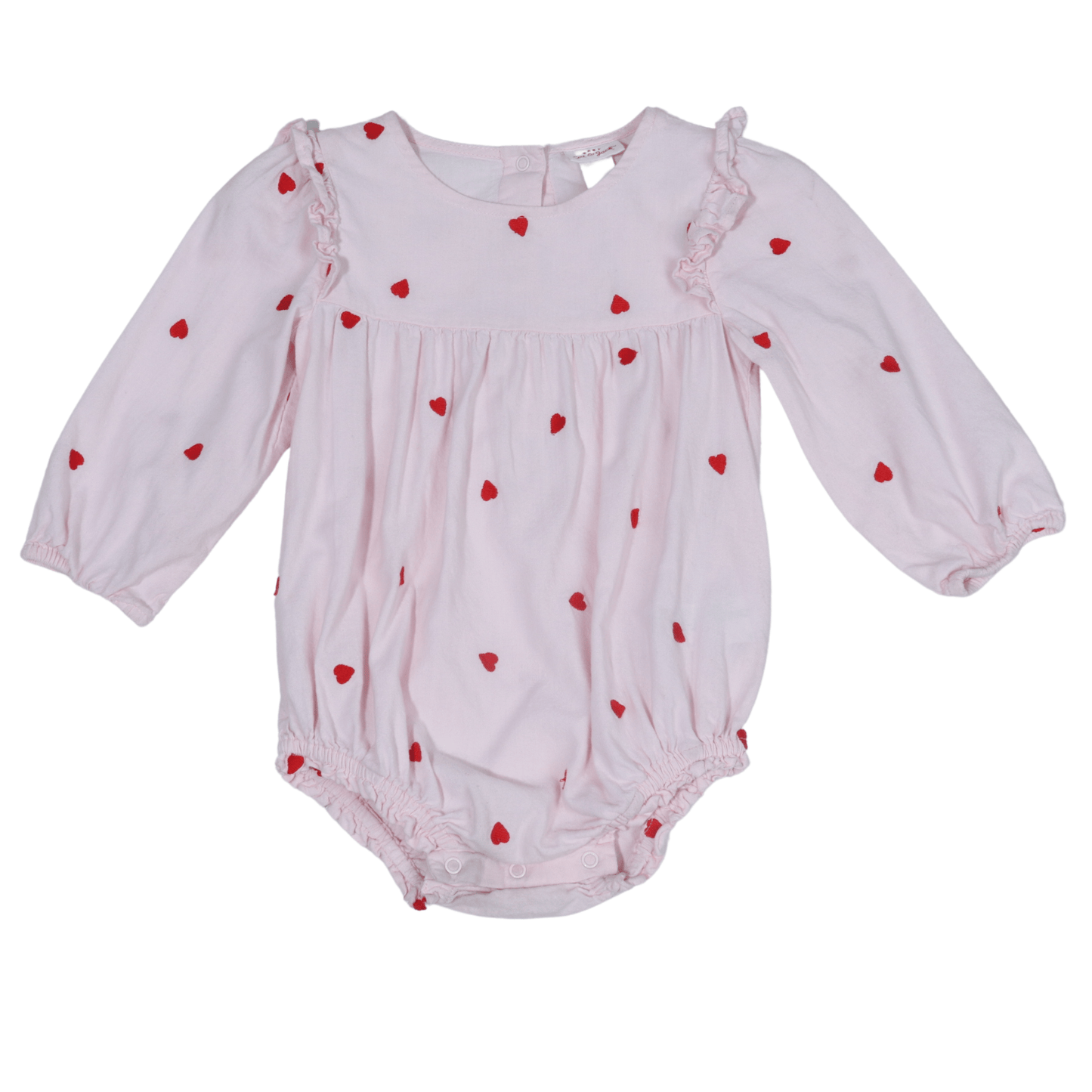 CAT & JACK Baby Girl 12 Month / Pink CAT & JACK - Heart decoration baby girl bodysuit