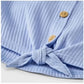 CAT & JACK Baby Girl 0-3 Month / Light Blue CAT & JACK -  Ribbed Top & Bottom Set Of 2 Pieces
