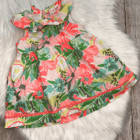 CAT & JACK Baby Girl 18 Month / Multi-Color CAT & JACK - Tropical Dress