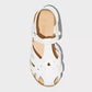 CAT & JACK Baby Shoes 24-25 / White CAT & JACK - BABY - Ella Ankle Strap Sandals