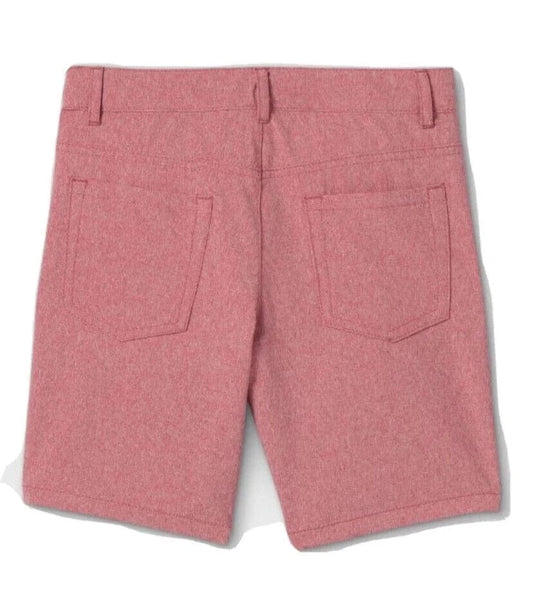 CAT & JACK Boys Bottoms M / Pink CAT & JACK - Flat Front Adjustable Waist Chino Shorts