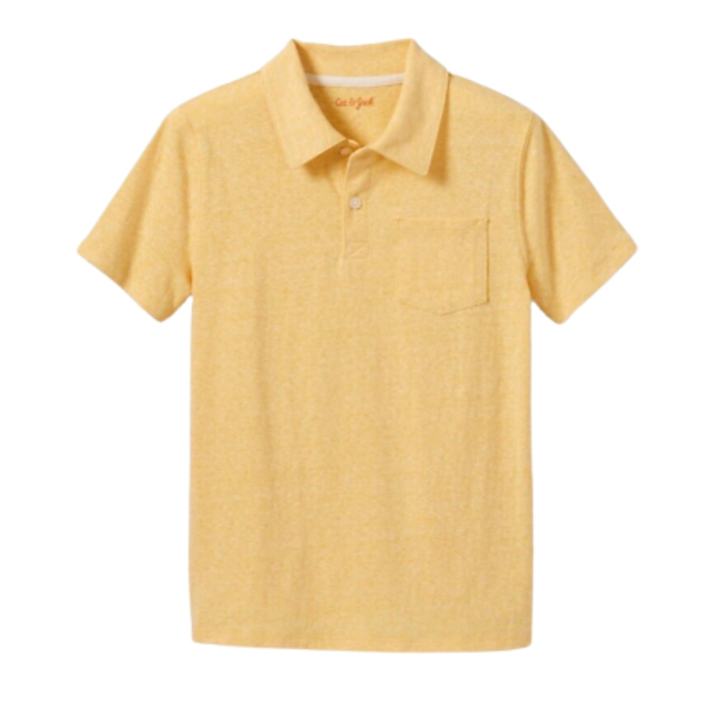 CAT & JACK Boys Tops XL / Yellow CAT & JACK - Collar Neck T-Shirt