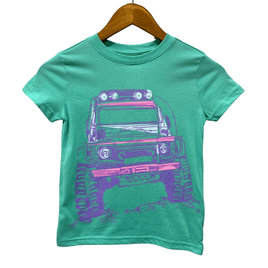 CAT & JACK Boys Tops XS / Multi-Color CAT & JACK - Graphic Car Printed T-Shirt