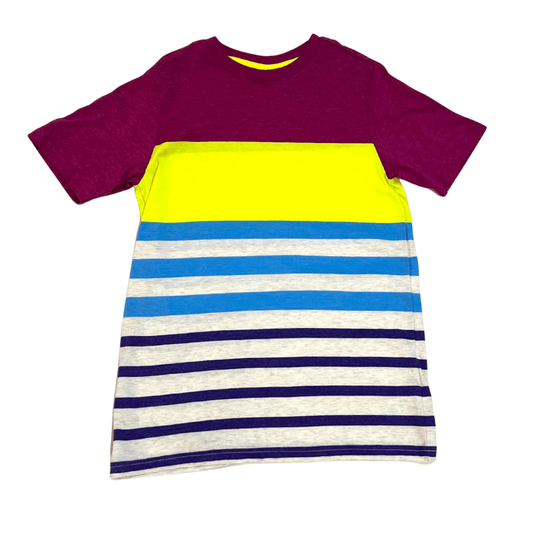 CAT & JACK Boys Tops L / Multi-Color CAT & JACK - Multicolor Striped  T-Shirt