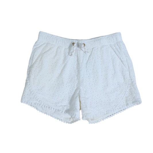 CAT & JACK Girls Bottoms M / White CAT & JACK - Kids - Knit Drawstring Shorts