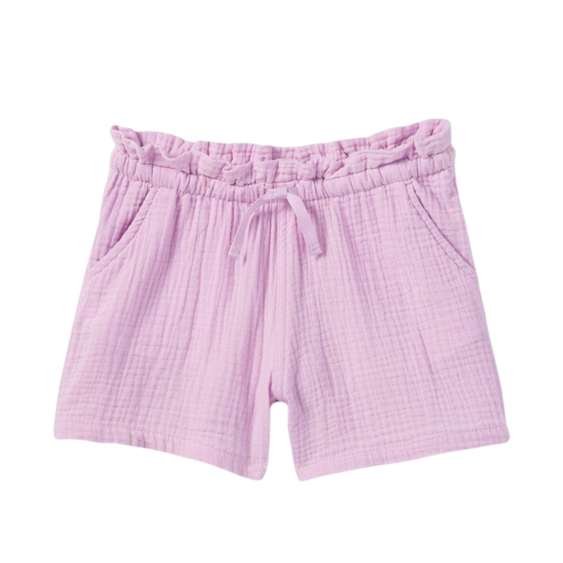 CAT & JACK Girls Bottoms L / Purple CAT & JACK - Kids - Woven Gauze Shorts