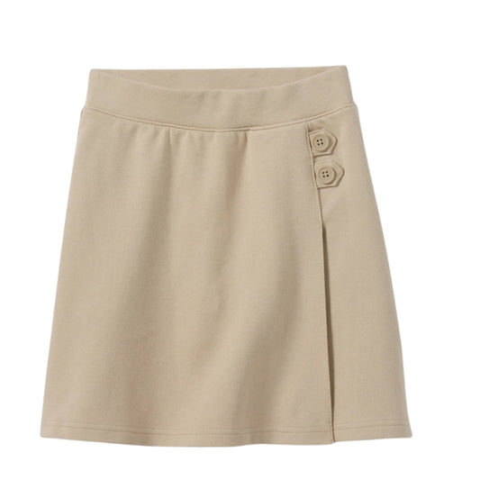 CAT & JACK Girls Bottoms M / Beige CAT & JACK - Pull-on Uniform Knit Skort