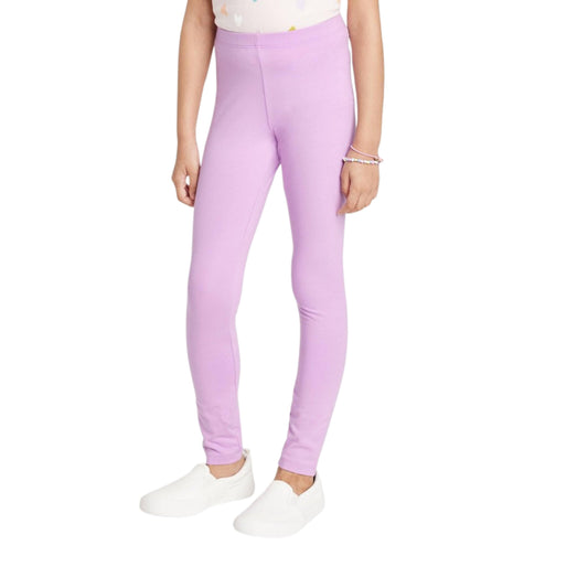 CAT & JACK Girls Bottoms L / Pink CAT & JACK - Solid cotton leggings