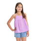 CAT & JACK Girls Tops XS / Purple CAT & JACK -  Gauze Tank Top