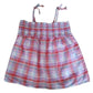 CAT & JACK Girls Tops L / Multi-Color CAT & JACK - Plaid Tank Top