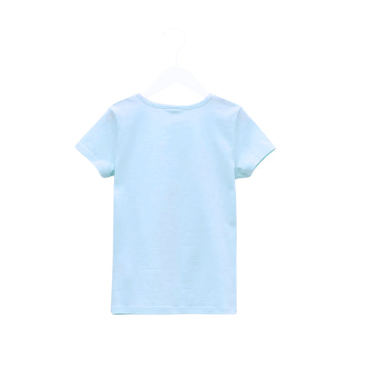 CAT & JACK Girls Tops 4 Years / Green CAT & JACK - Rainbow Construction Graphic Short Sleeve T-Shirt