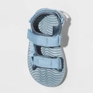 CAT & JACK Kids Shoes 24-25 / Blue CAT & JACK - Ankle Strap Sandals