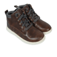 CAT & JACK Kids Shoes 32 / Brown CAT & JACK - Faux leather side zipper sneakers